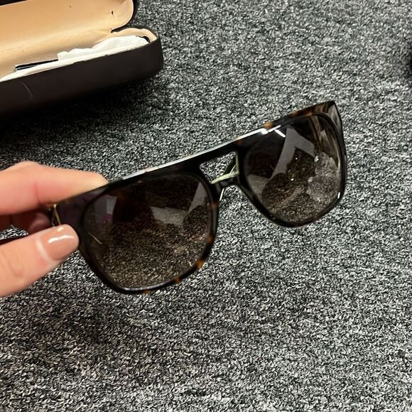 Dolce & Gabbana Brown Frames with Neon Green Lining - Comes with Cases Authentic - Picture 5 of 10